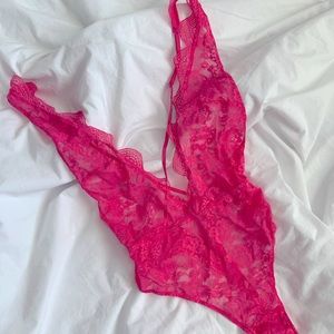 Hot Pink Teddy. Never worn.